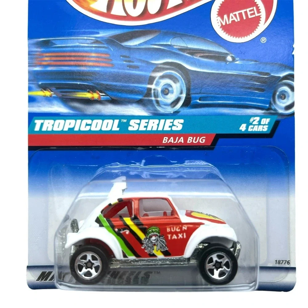 Hot Wheels Volkswagen VW Baja Bug 'N Taxi Dune Buggy 1/64 Diecast Tropicool #694
